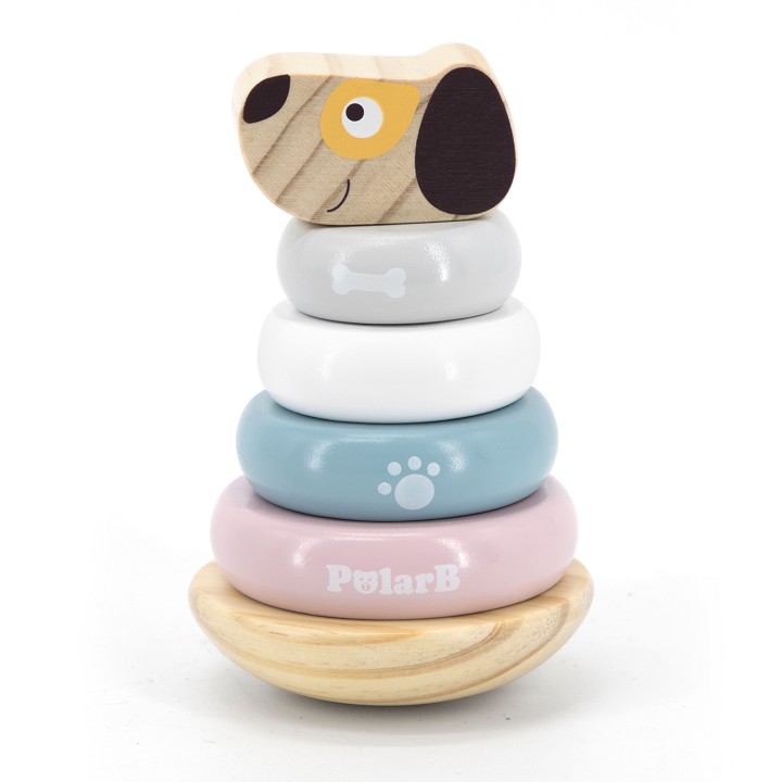 Stacking puppy